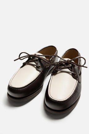LEATHER DECK SHOES - Image 5