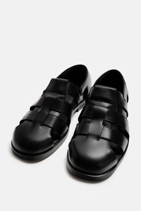LEATHER CAGE SANDALS - LIMITED EDITION - Image 2