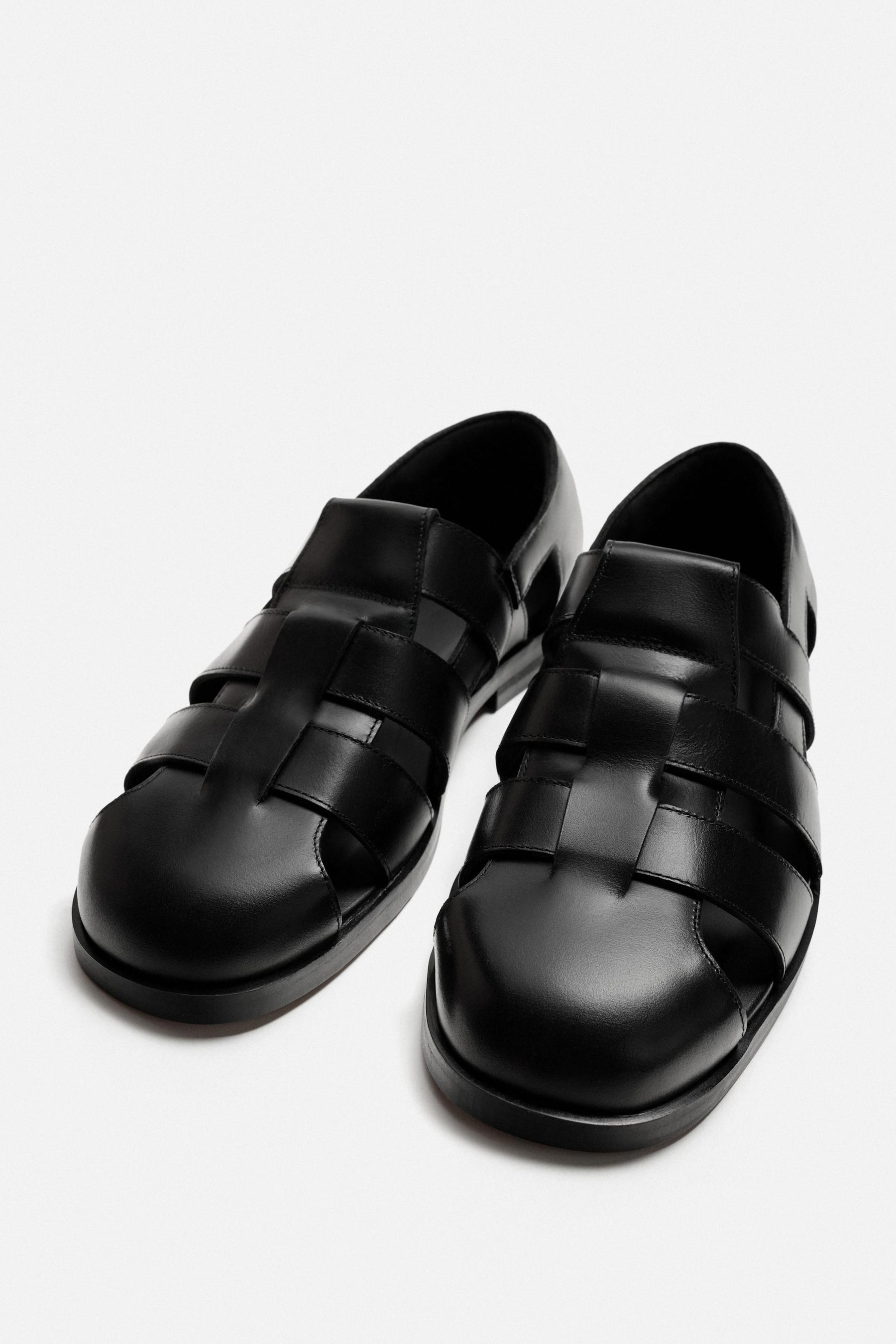LEATHER CAGE SANDALS - LIMITED EDITION - Image 2