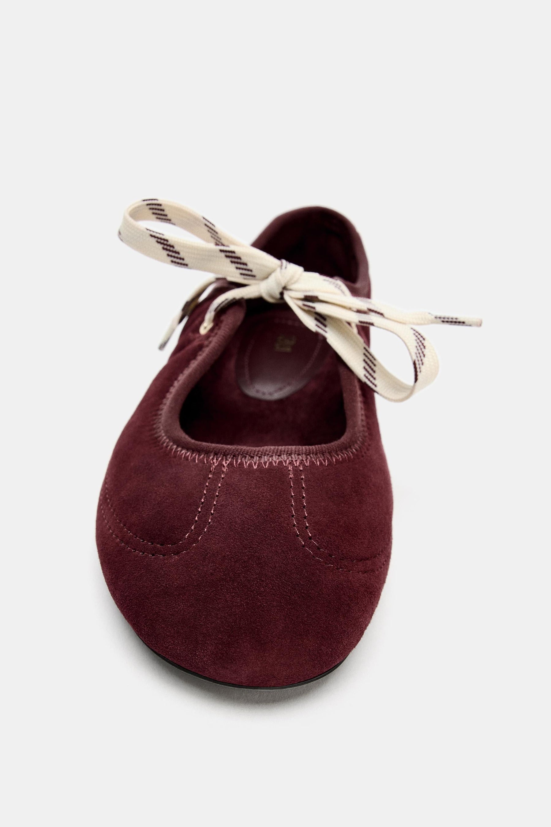Wildleder-Ballerinas