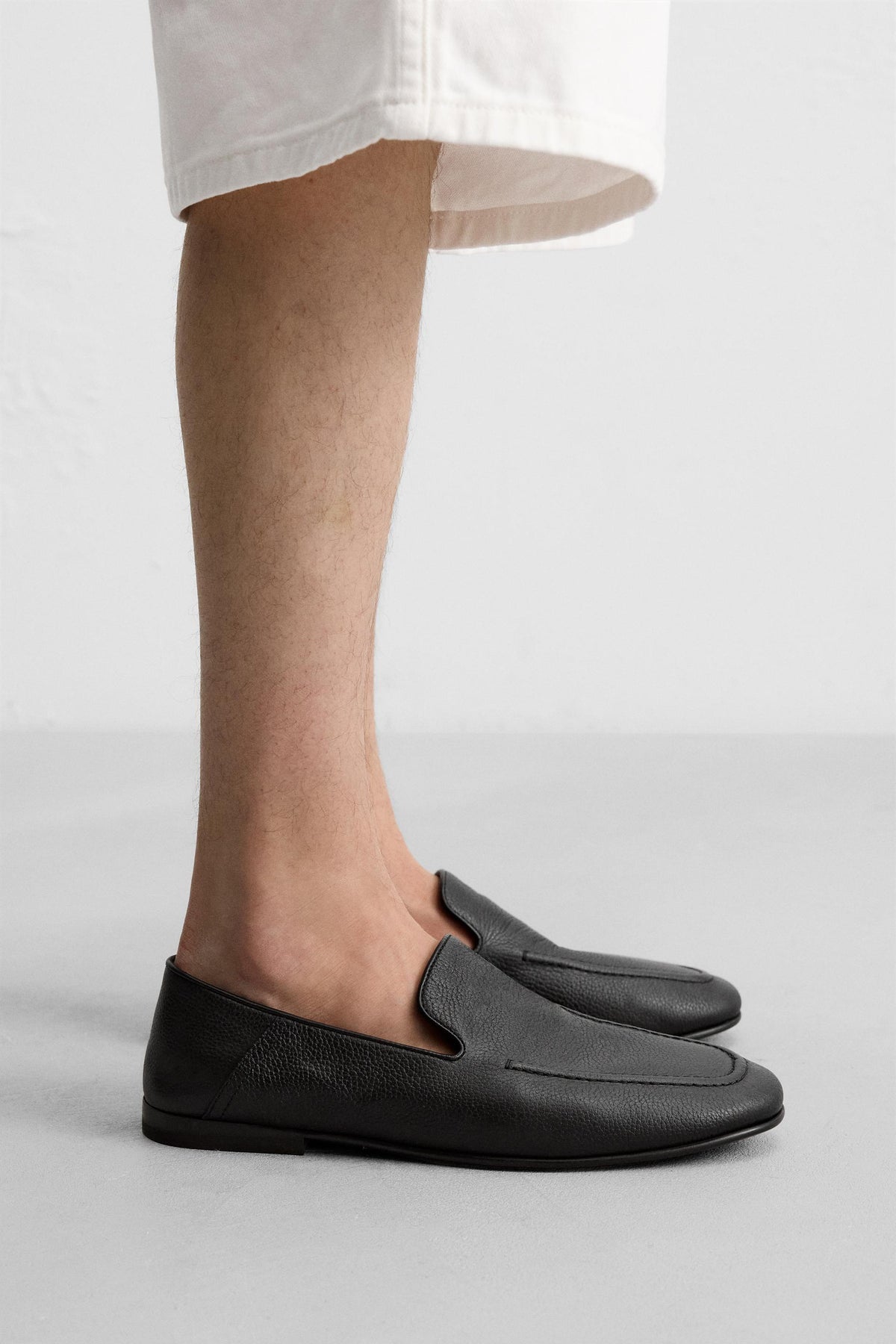 LEATHER LOAFERS - Image 1