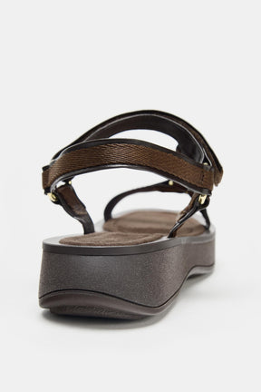 Riemchensandalen mit Klettverschluss