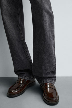 LEATHER PENNY LOAFERS - Image 3