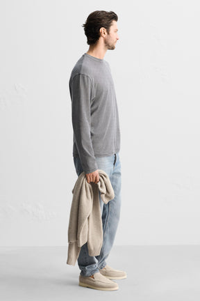 Lässige Ledermokassins