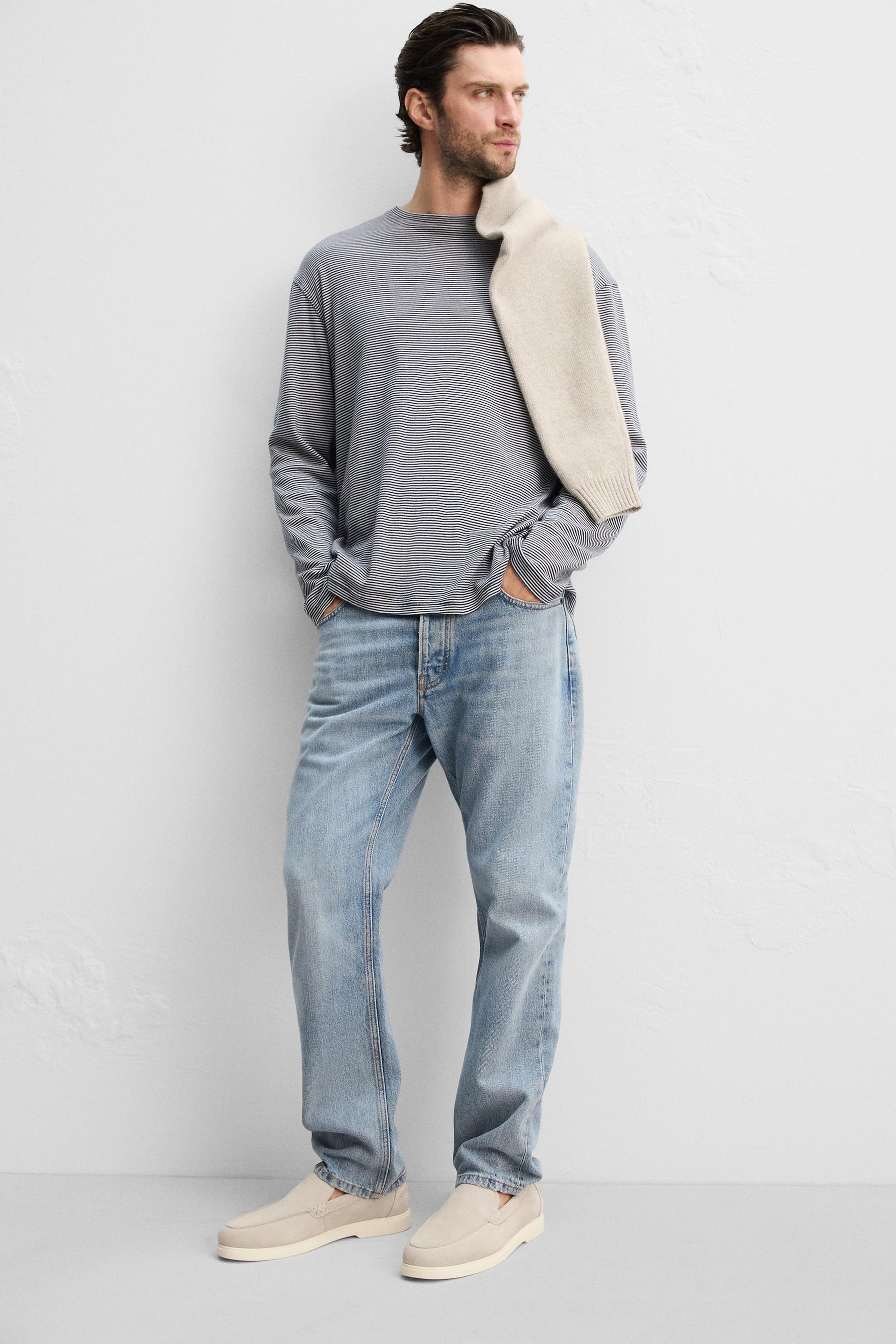 Lässige Ledermokassins