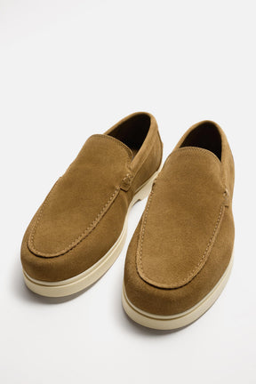 Casual Leather Moccasins