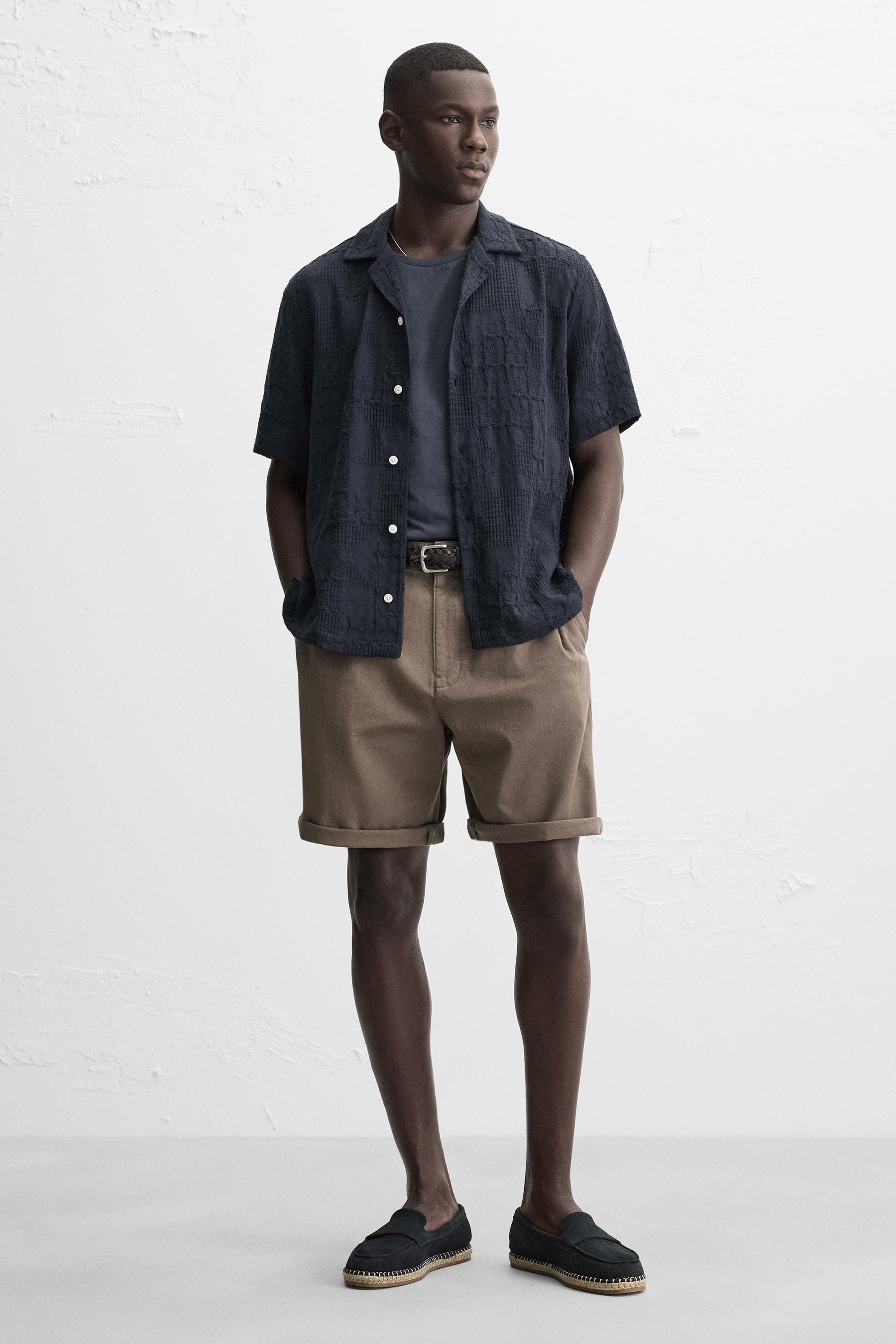 LEATHER MOCCASIN ESPADRILLES - Image 2