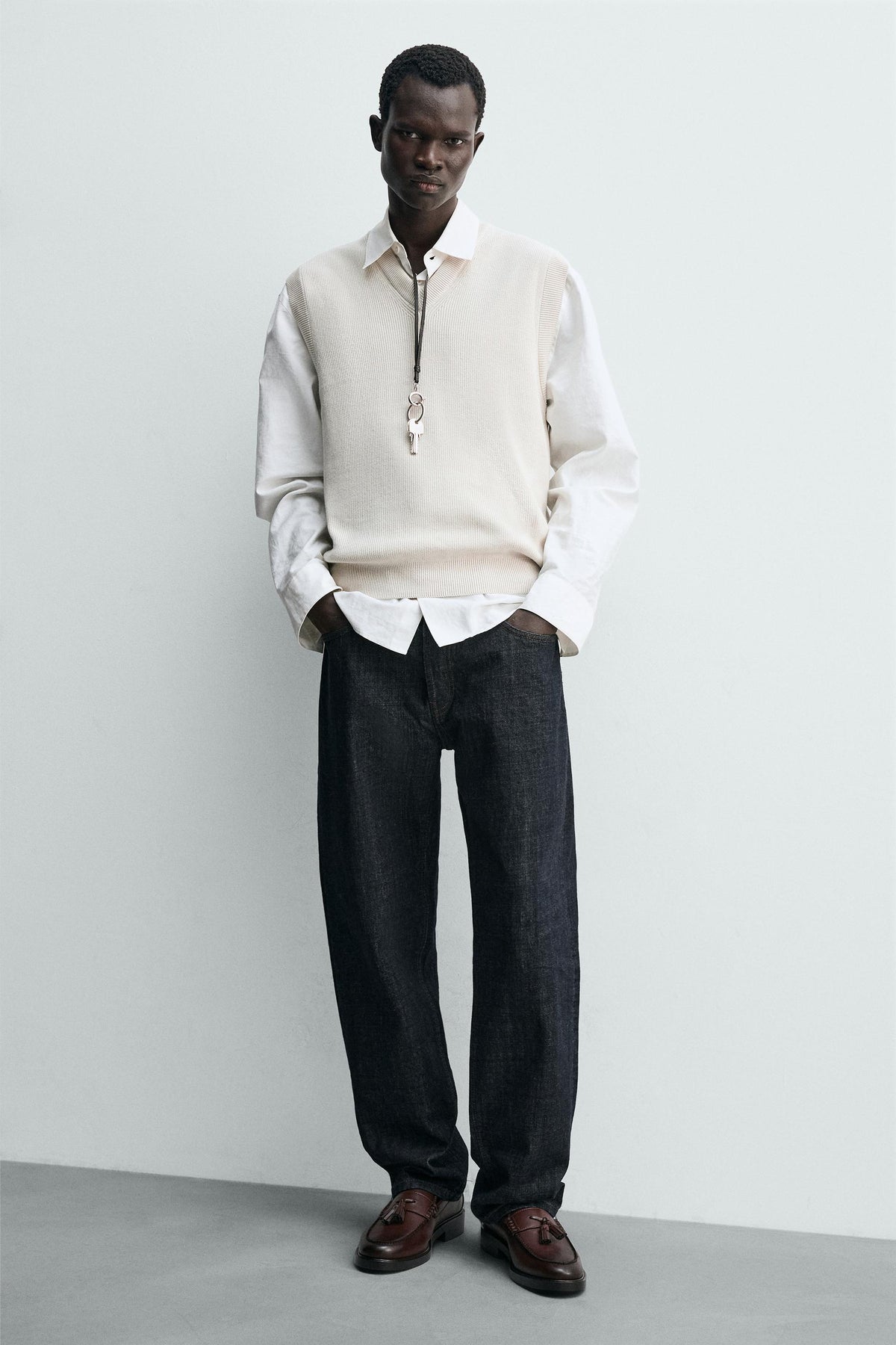 Mokassins mit Schnallenakzent