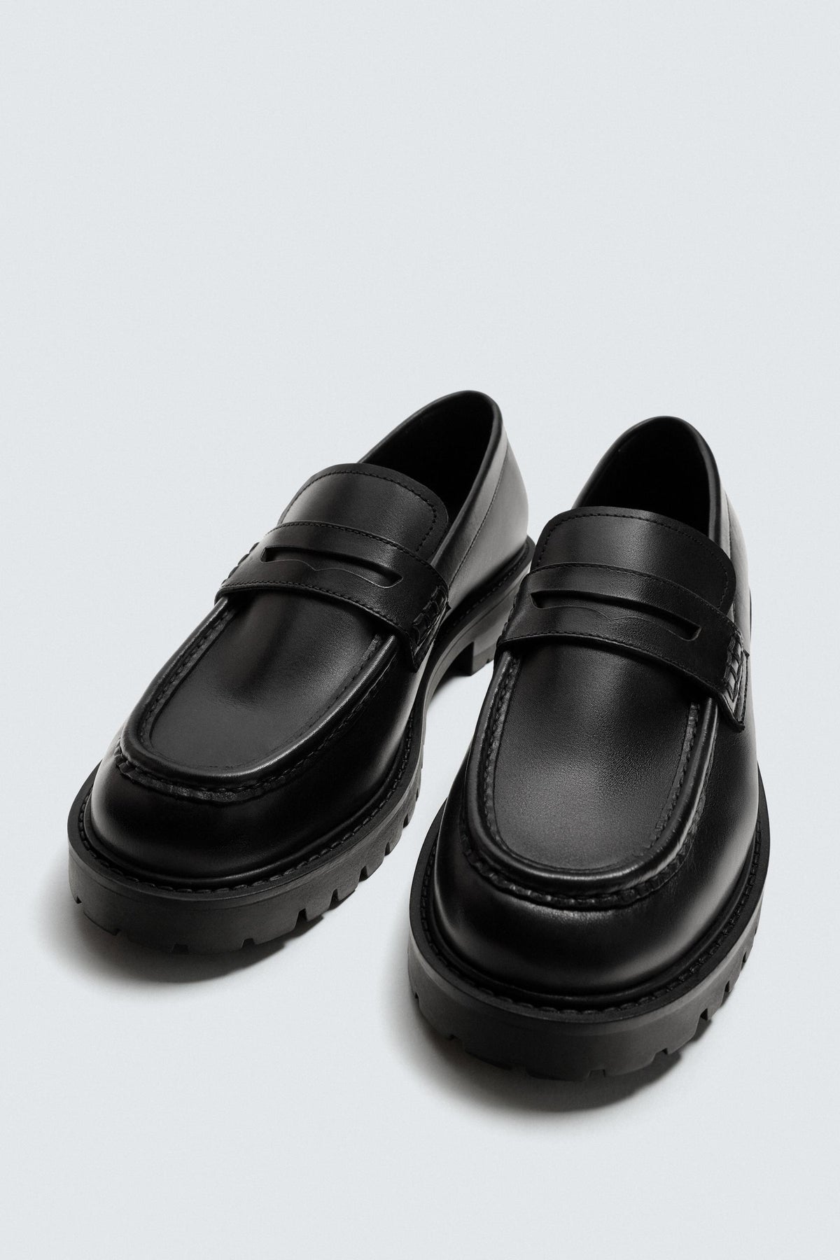 LEATHER PENNY LOAFERS - Image 2