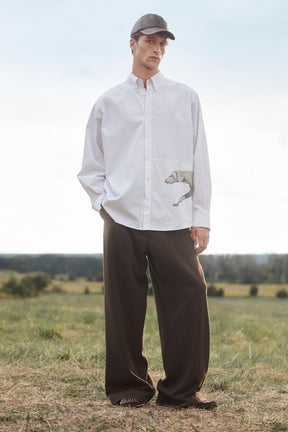 Leather Loafers with Bow