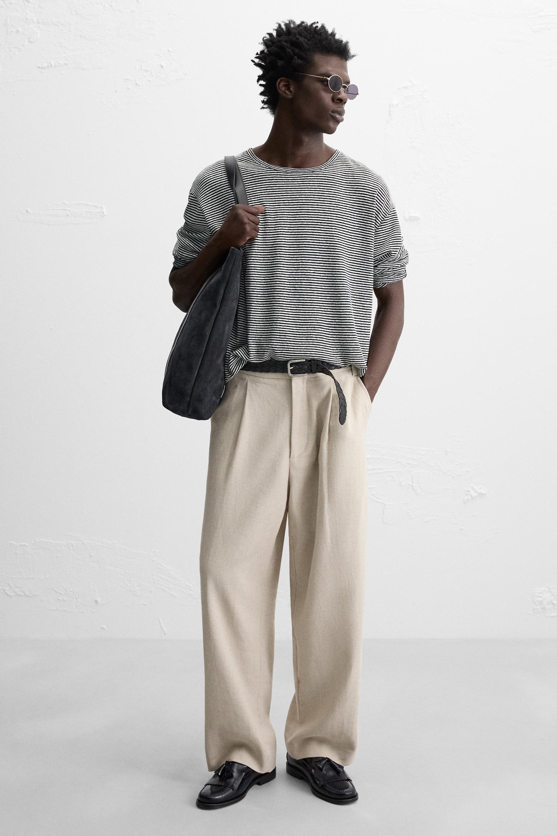 Herren-Ledermokassins