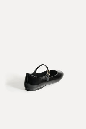 Lederballerinas