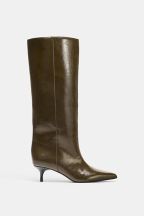 Kitten-Heel Boots