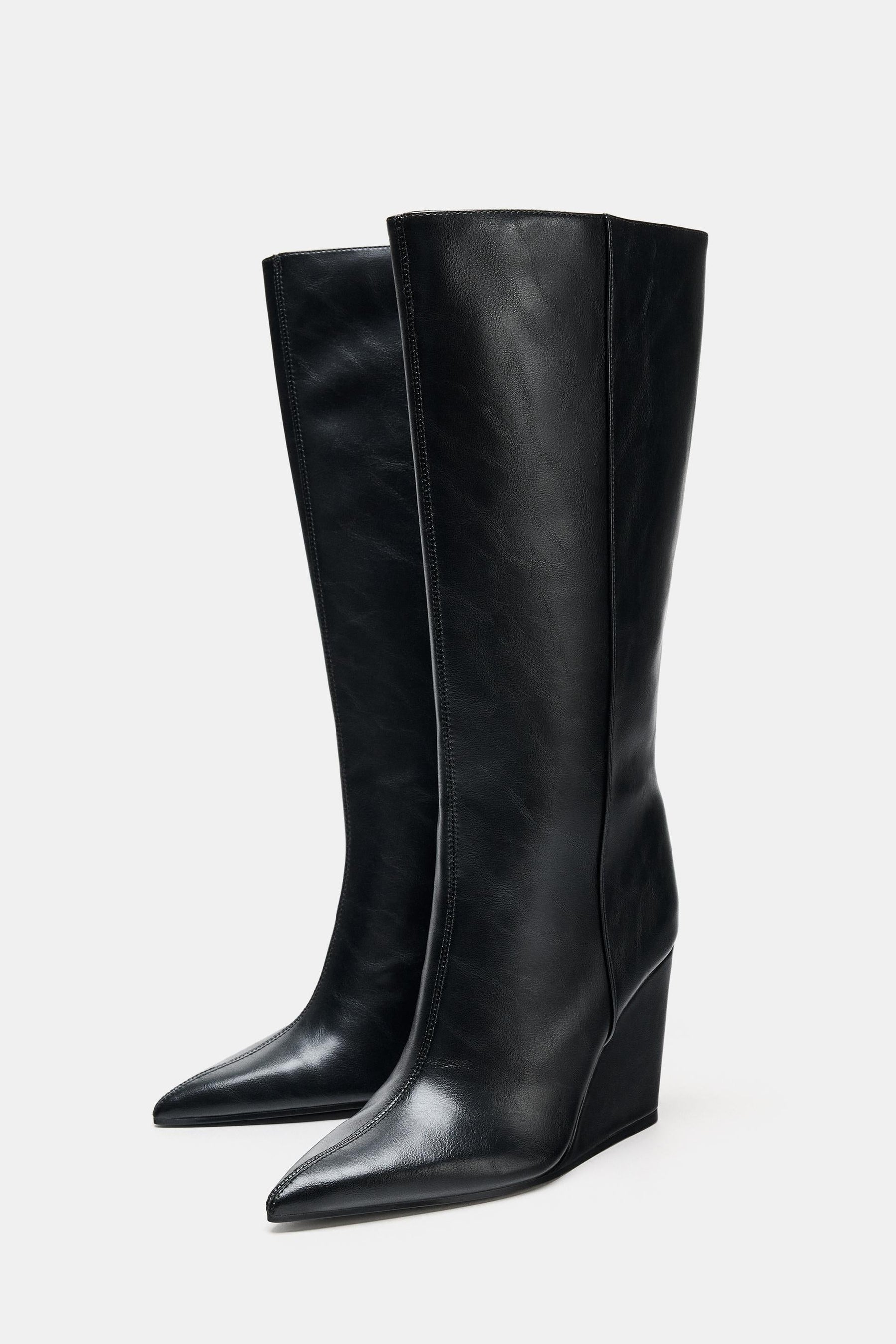 Wedge Heel Ankle Boots