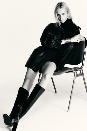 POINTED HEELED BOOTS