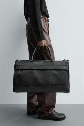 TEXTURED TRAVEL BAG - Image 1