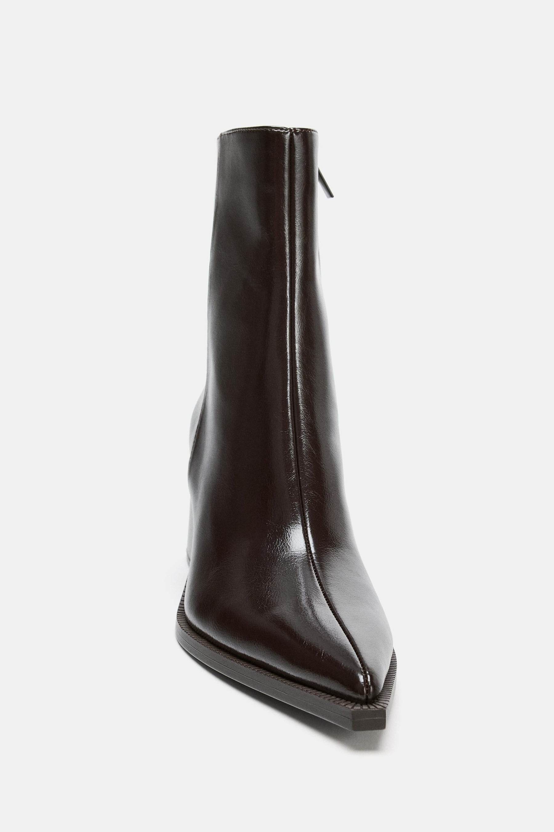Block Heel Ankle Boots