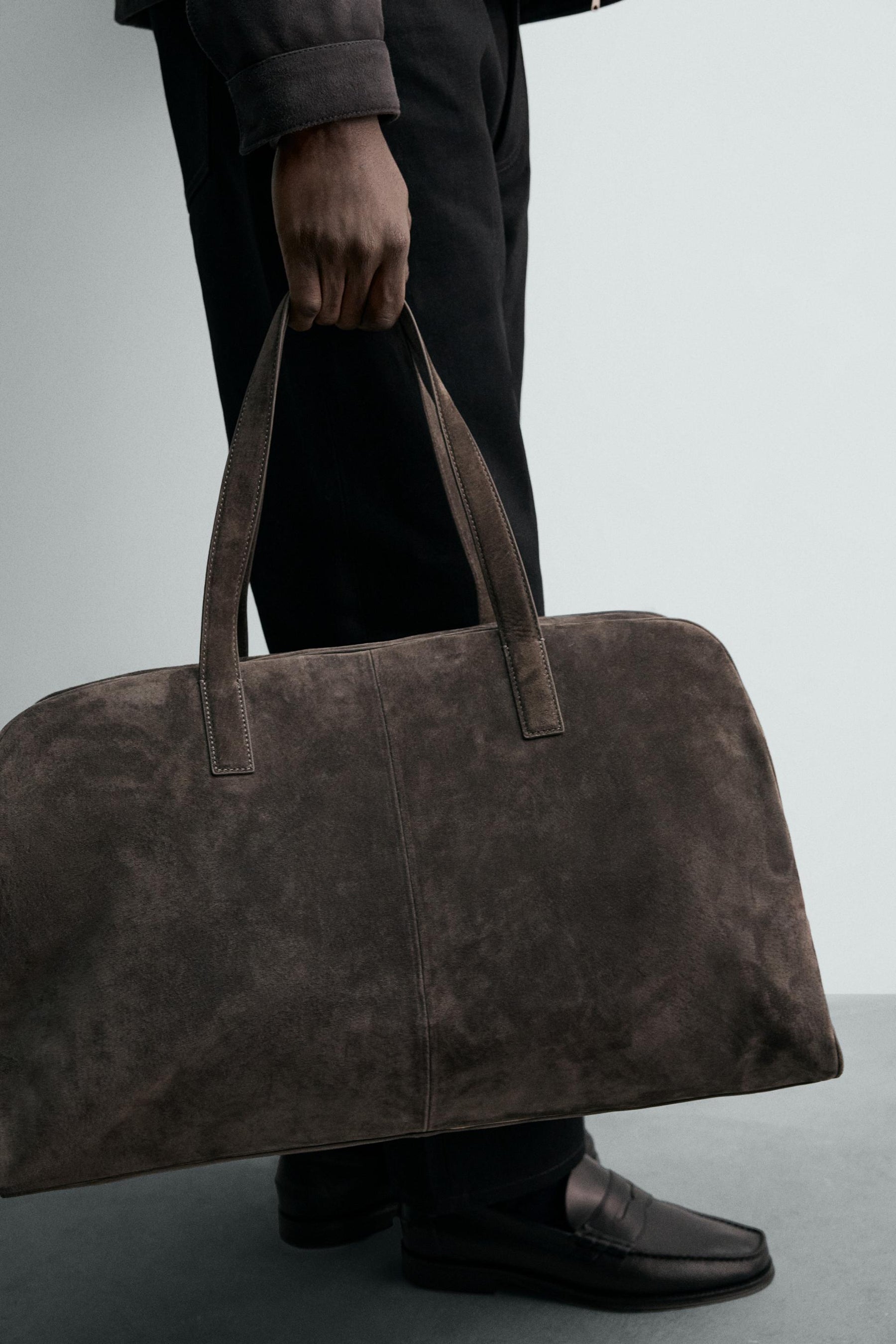 XL LEATHER TRAVEL BAG