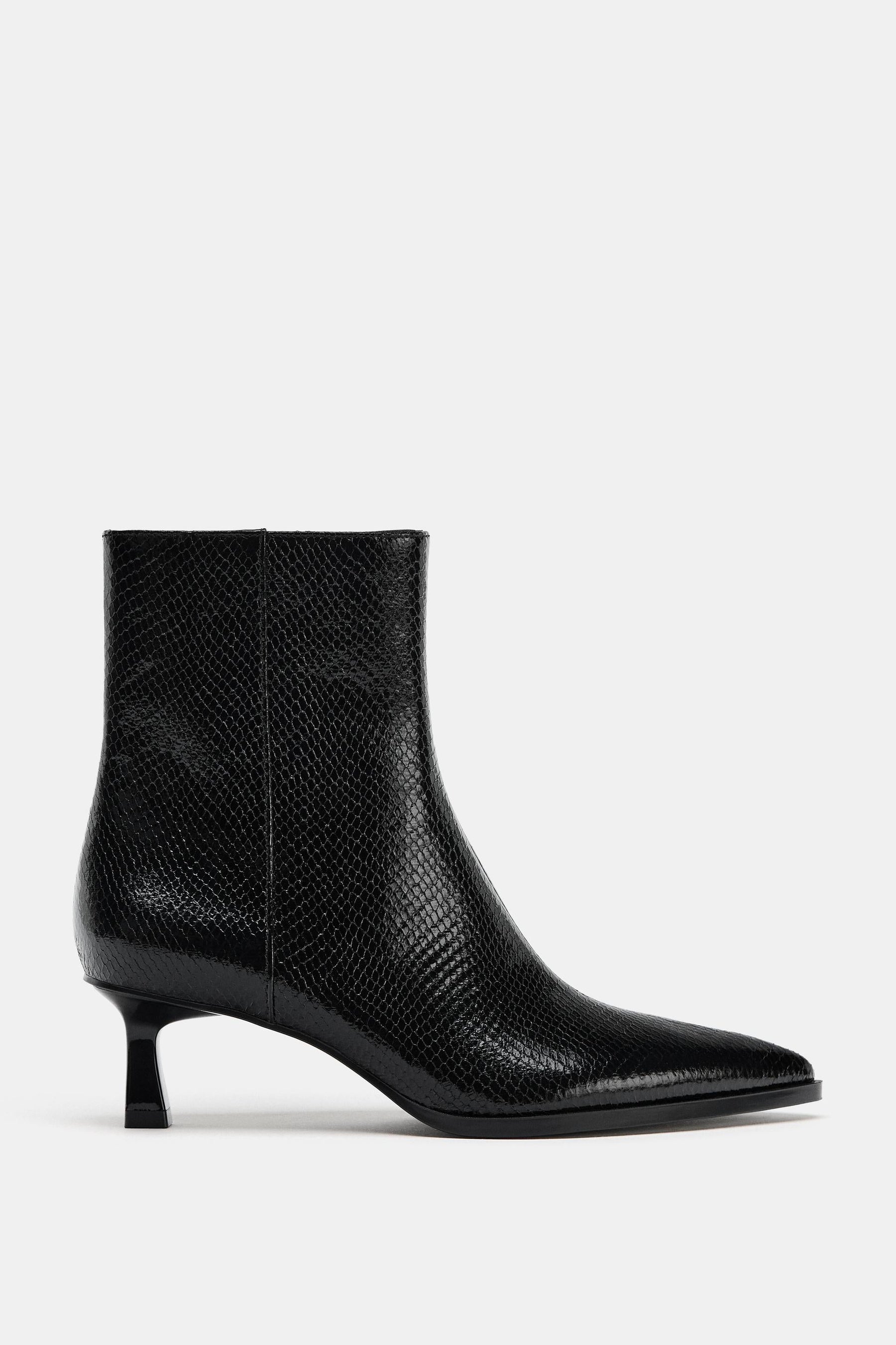 Geprägte Stiefeletten