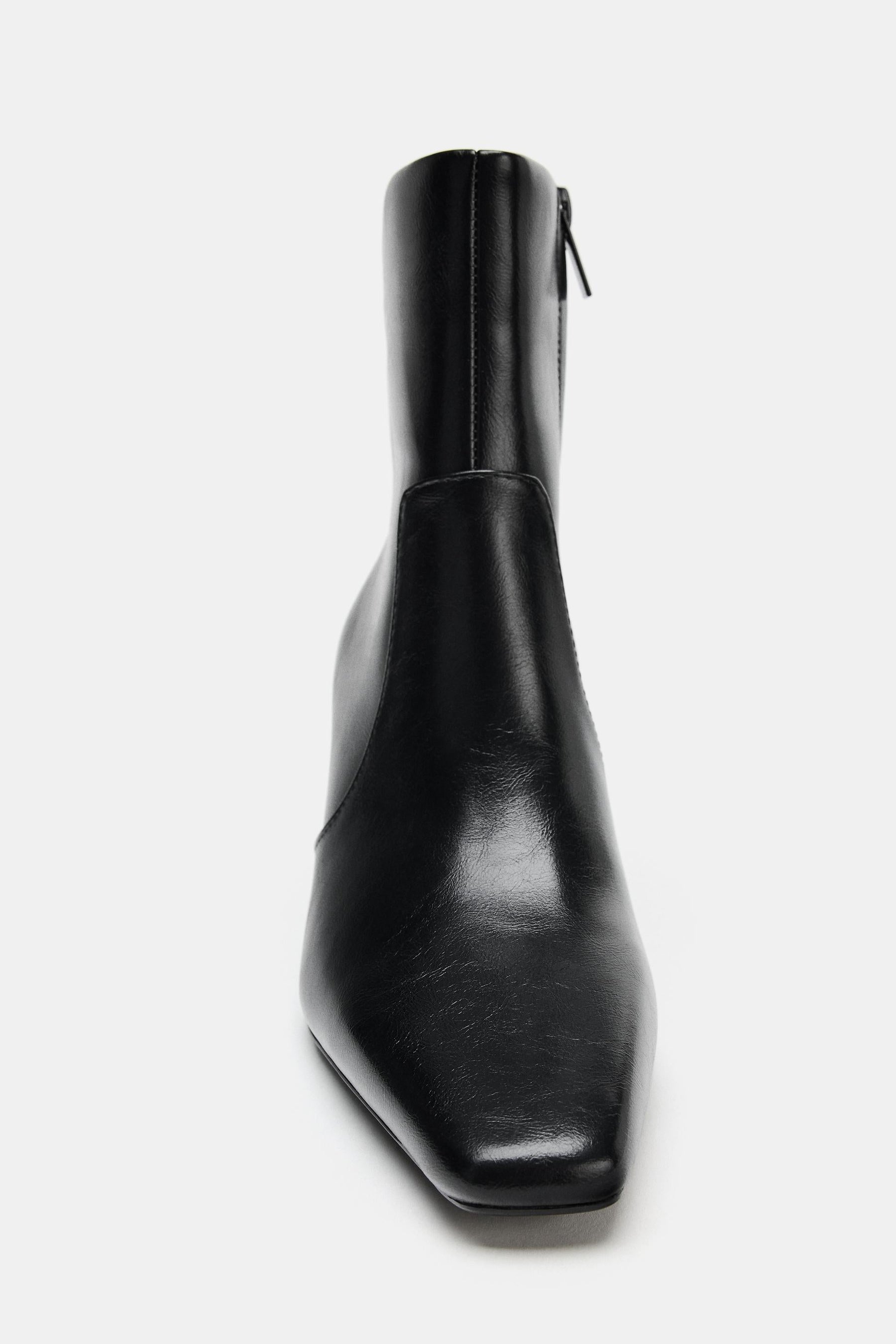 Block Heel Ankle Boots