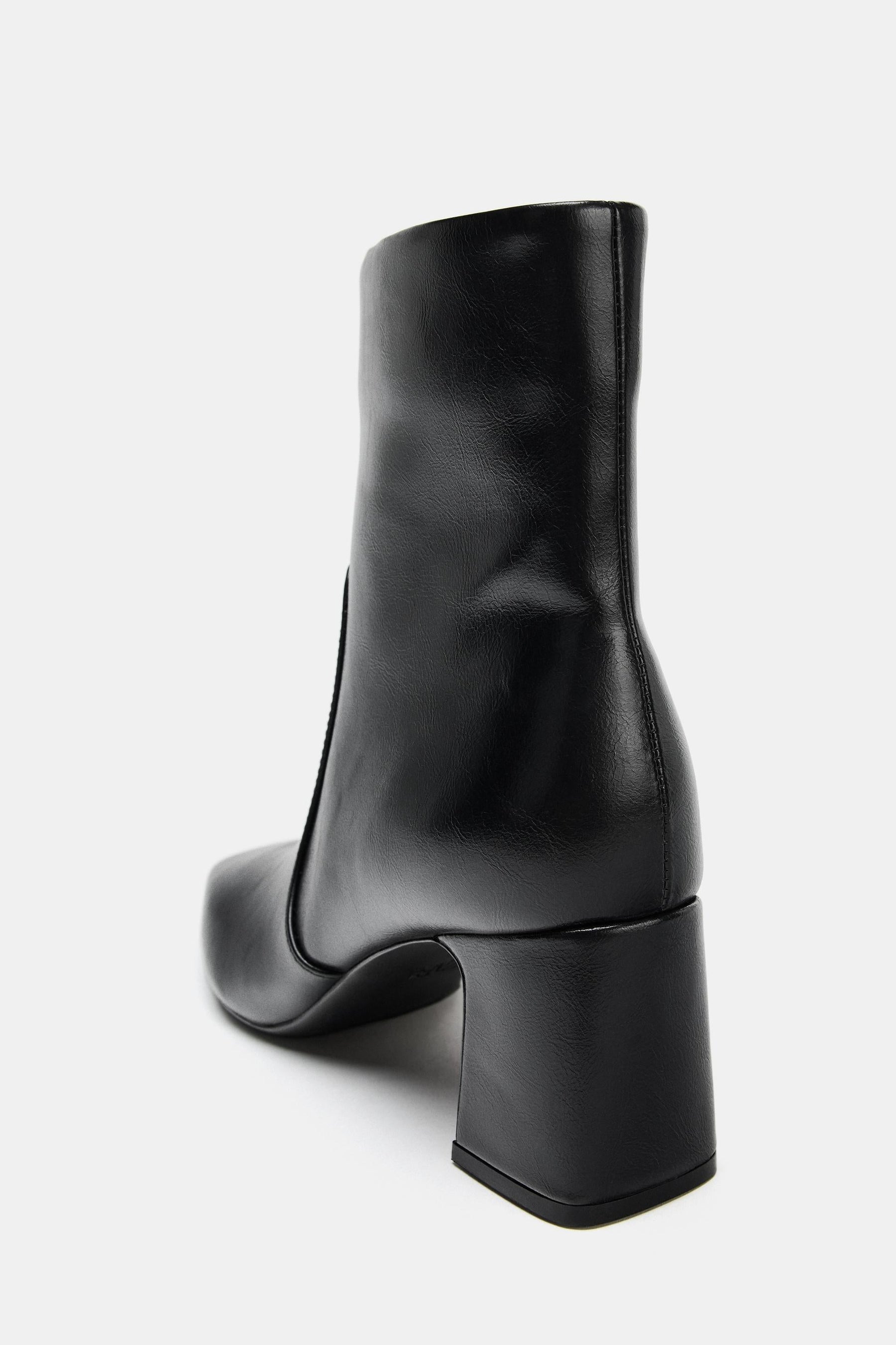 Block Heel Ankle Boots