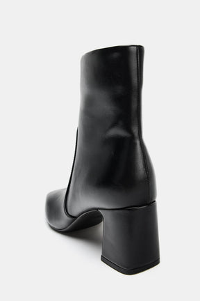 Block Heel Ankle Boots