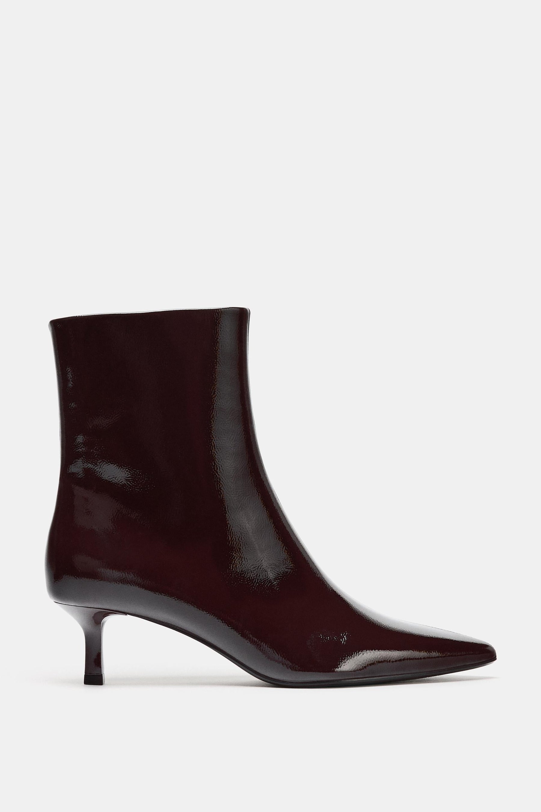 Kitten heel ankle boots