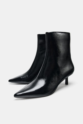 Ankle Boots with Kitten