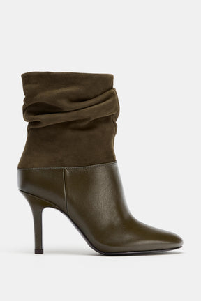 Lederstiefeletten