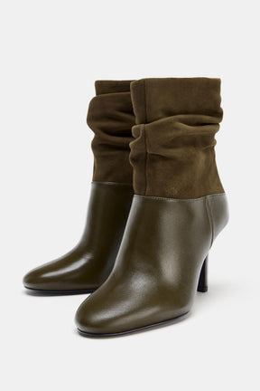 Lederstiefeletten