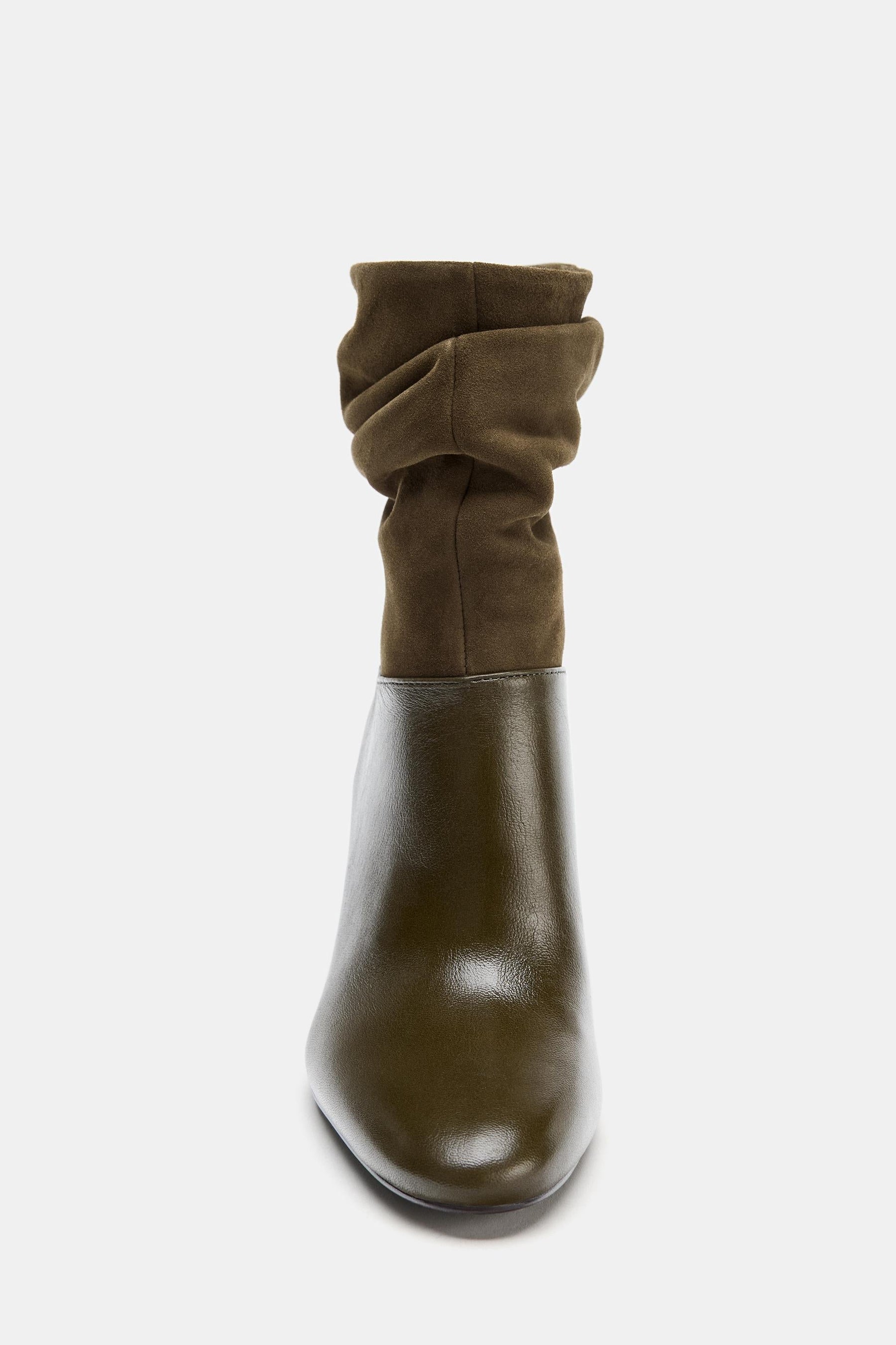 Lederstiefeletten