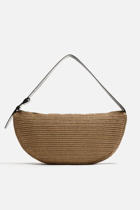 BRAIDED SHOULDER BAG