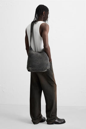 MACRAMÉ SHOULDER BAG - Image 1