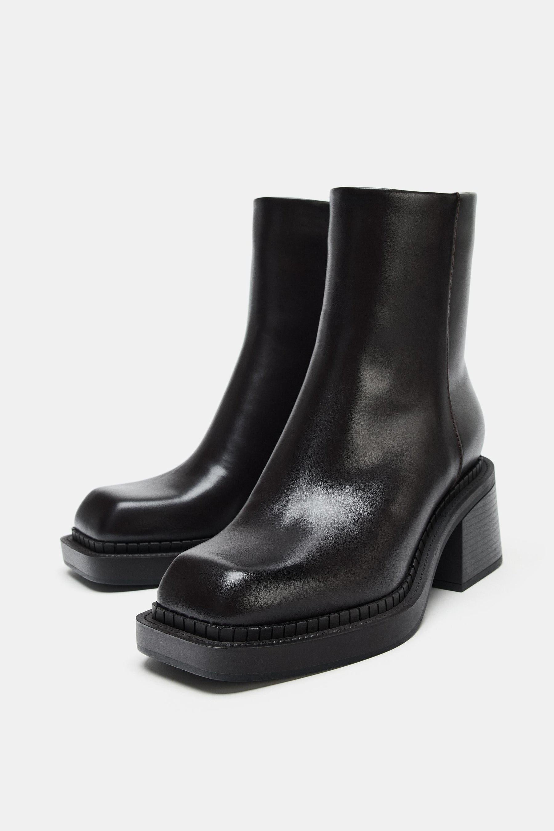 Ankle Boots with Block