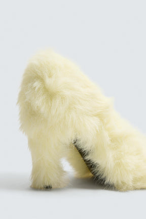 Faux Fur Disney Shoes
