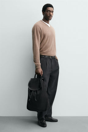 LEATHER BACKPACK