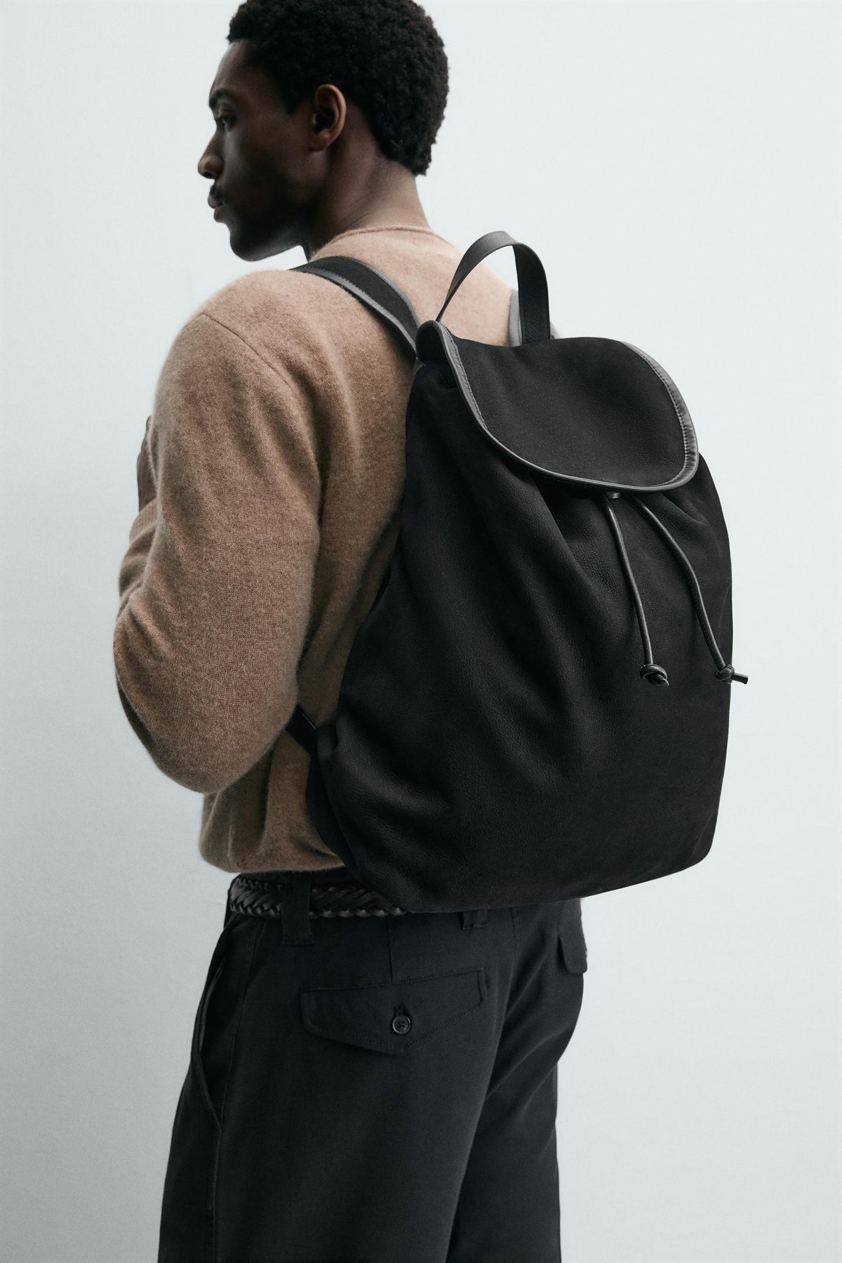 LEATHER BACKPACK