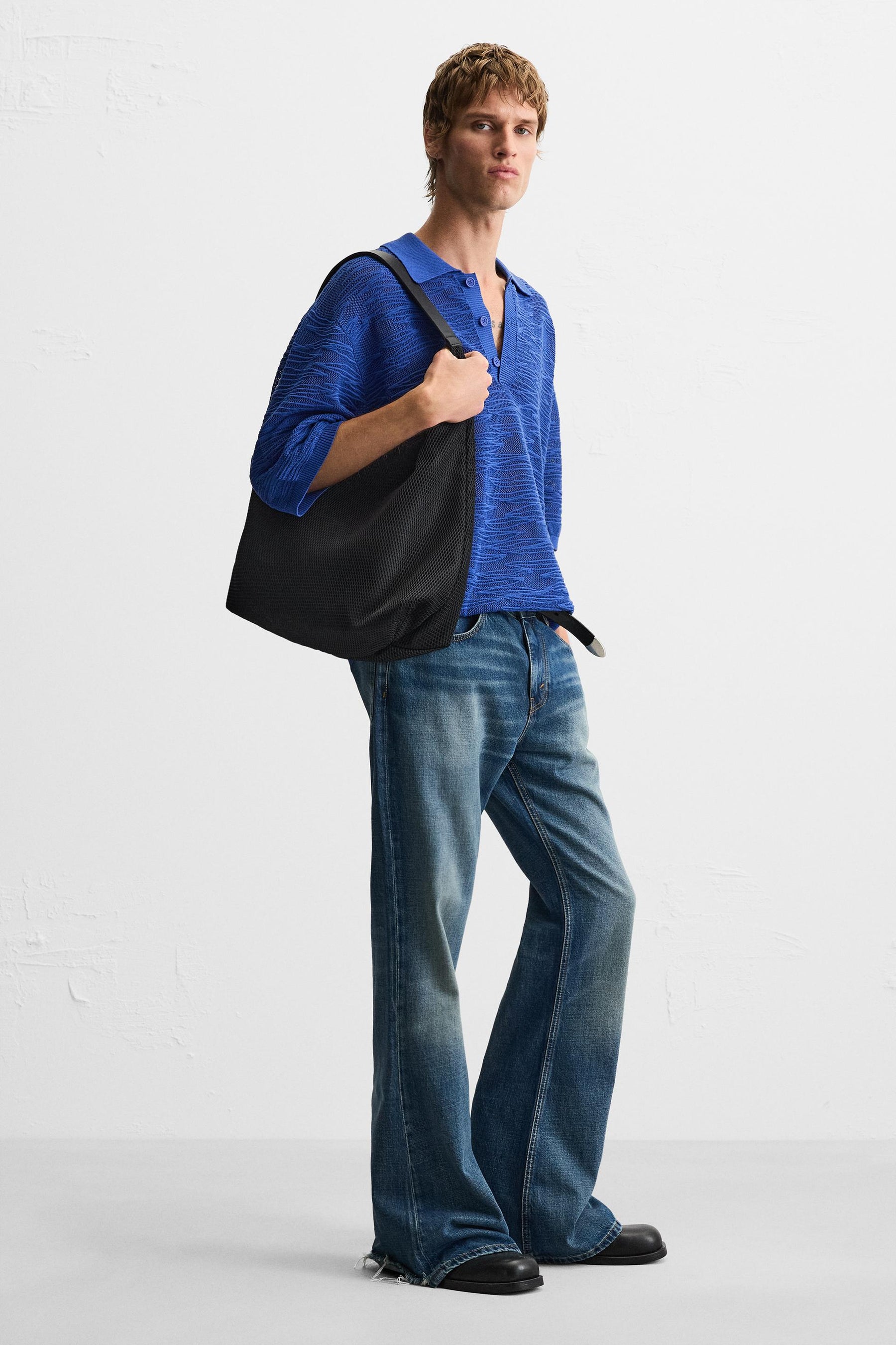 MESH SHOPPER BAG