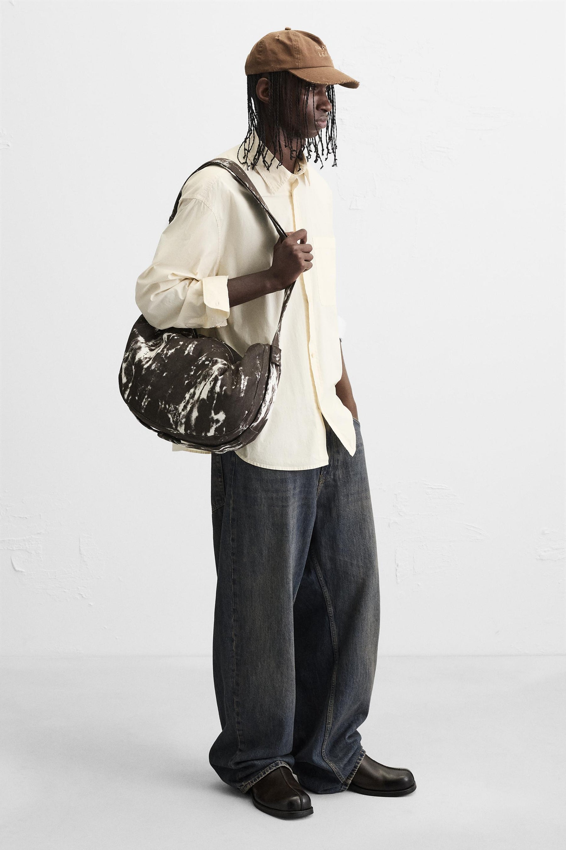 PRINTED FABRIC BAG