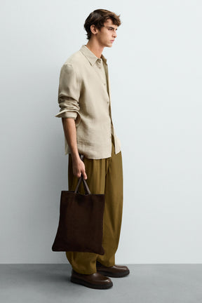 LEATHER TOTE BAG - Image 3