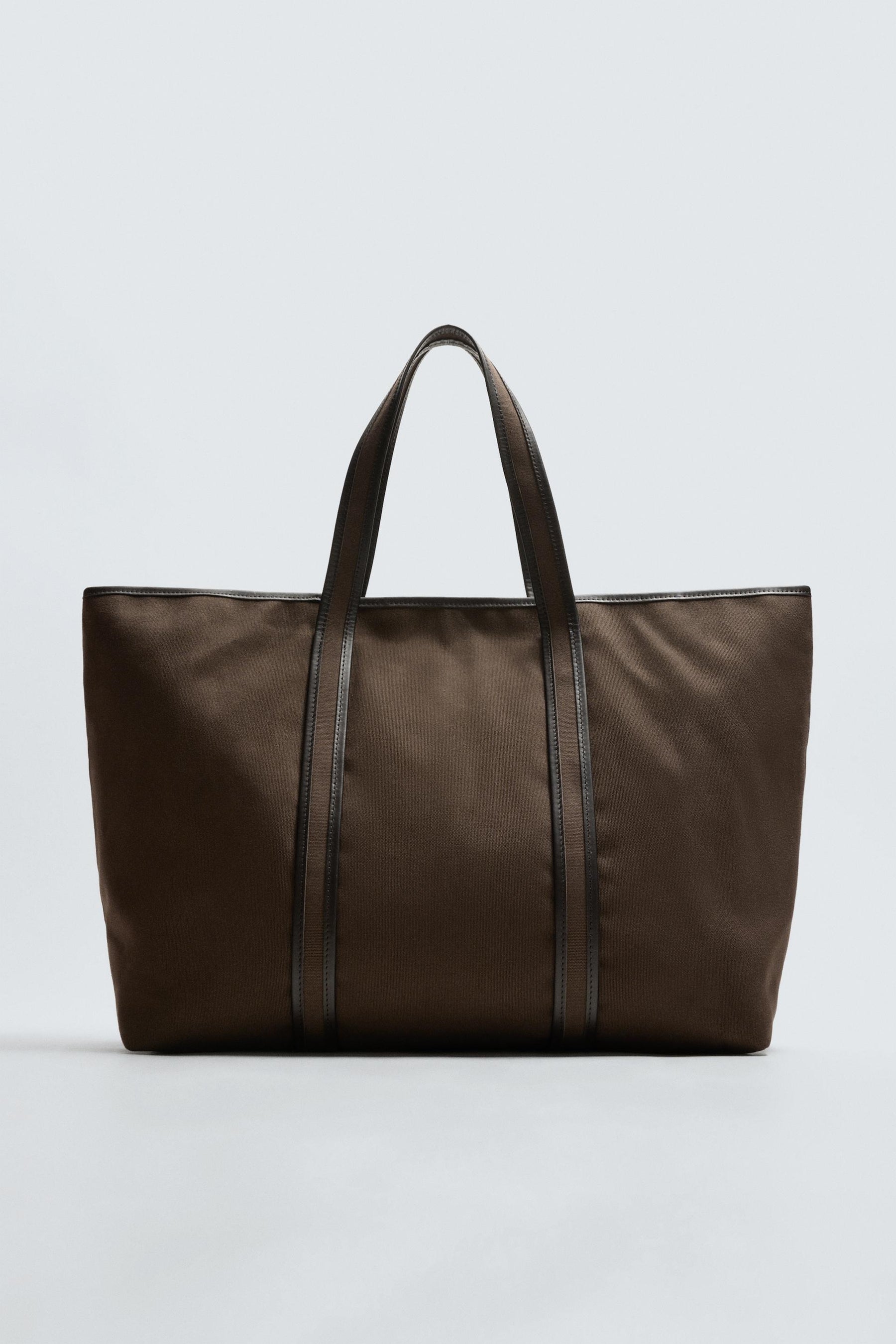 WOVEN SHOPPER BAG - Image 4
