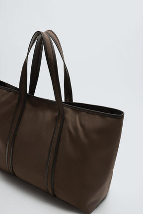 WOVEN SHOPPER BAG - Image 6