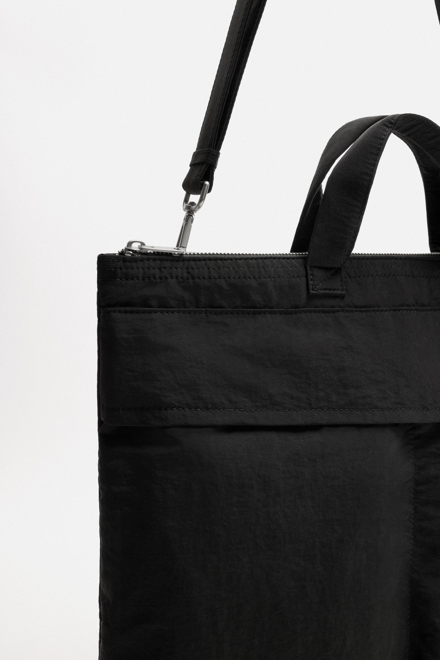 NYLON SHOPPER BAG