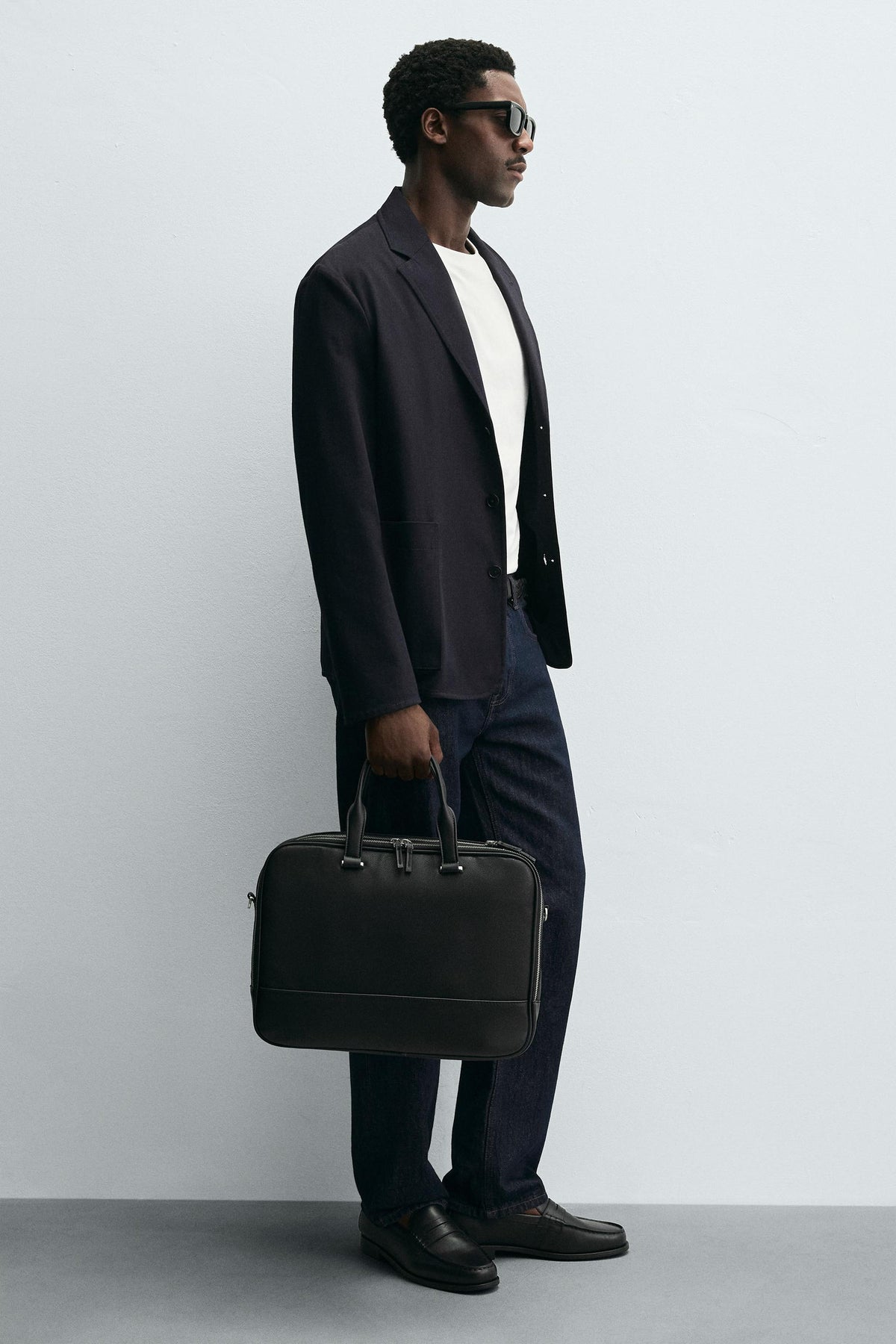 TEXTURE BRIEFCASE - Image 1
