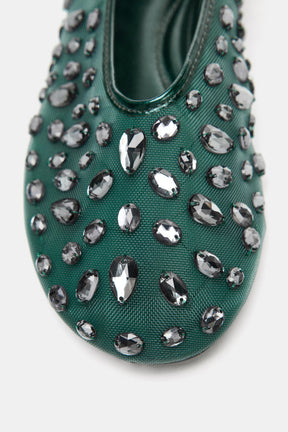GLITZERNDE Mesh-FLACHHOSE