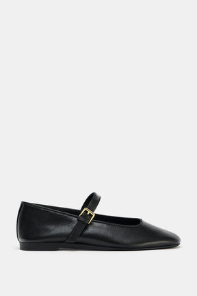 Lederballerinas