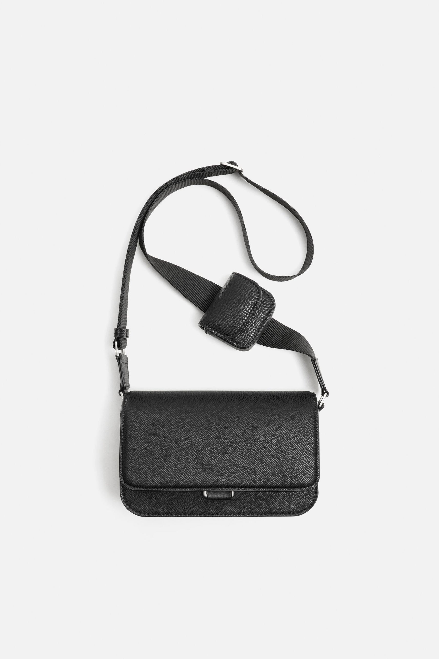 TEXTURED CROSSBODY BAG - Image 3