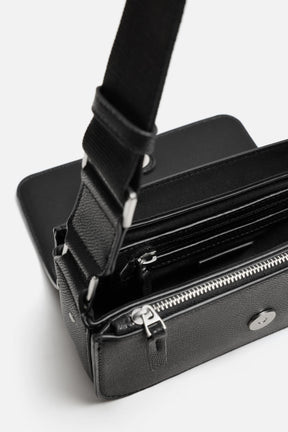 TEXTURED CROSSBODY BAG - Image 6