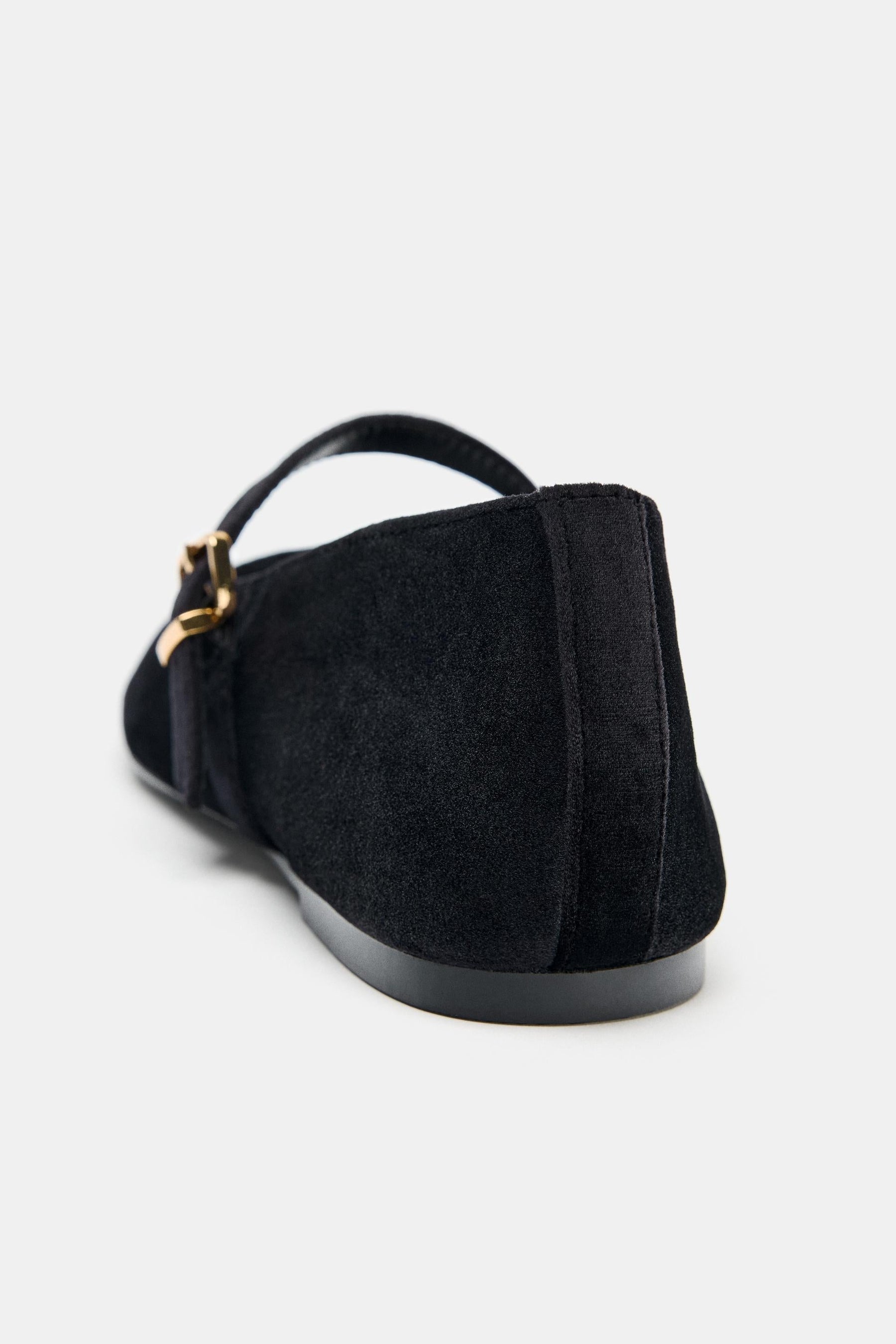 Velvet Ballet Flats