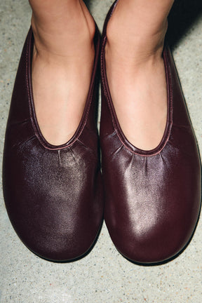 Lederballerinas